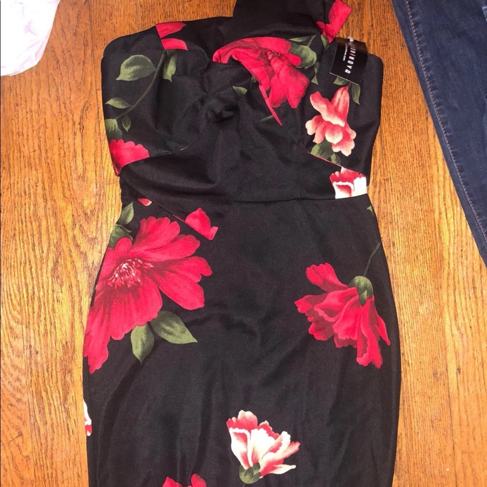 Red bow dress SOLD